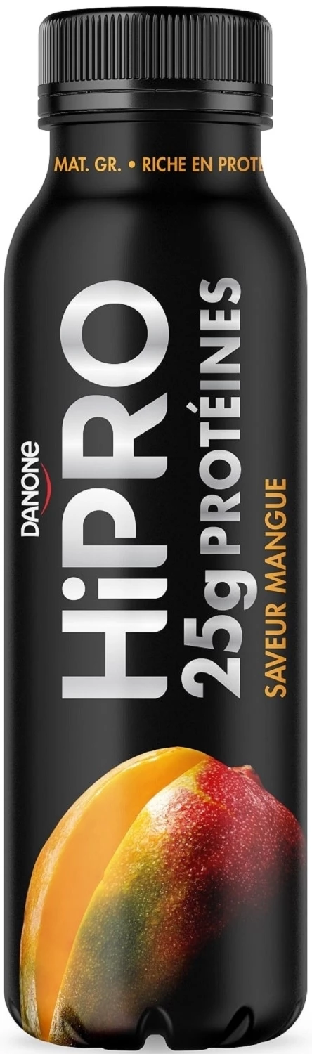 HIPRO DANONE YAOURT A BOIRE MANGUE PROTEINE 0% 300 G