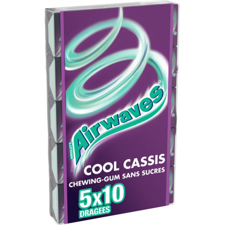 AIRWAVES COOL CASSIS 5X10 70G