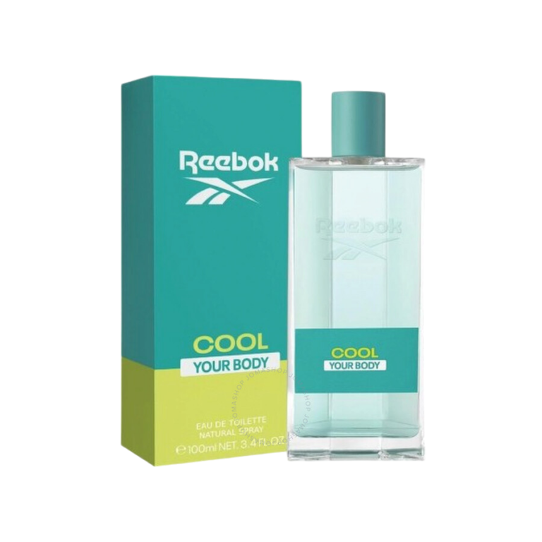 REEBOK Cool your Body Eau de Toilette pour Hommes 100ml.