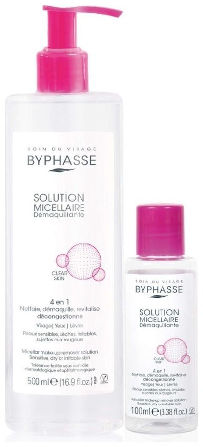 BYPHASSE MICELLAIRE 500ML 100ML PACK