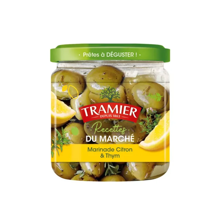 TRAMIER OLIVES THYM CITRON 150G