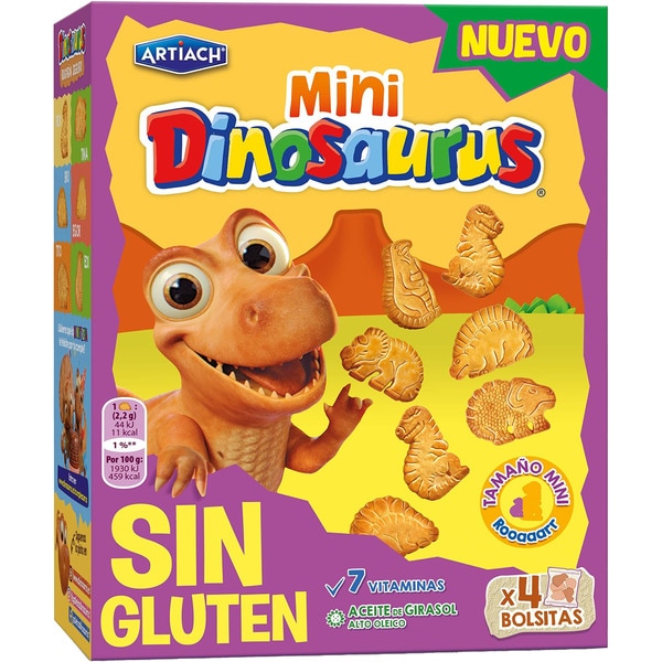 ARTIACH DINOSAURUS MINI SIN GLUTEN 160G