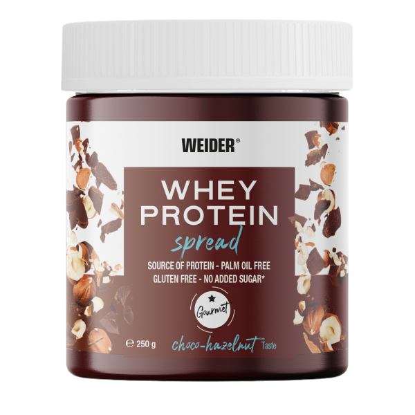 WEIDER WHEY PROTÉINE CRÈME CACAO ET NOISETTE 250G.