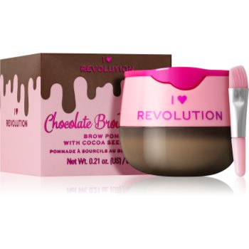 REVOLUTION Sourcils Pomade Chocolat Noir