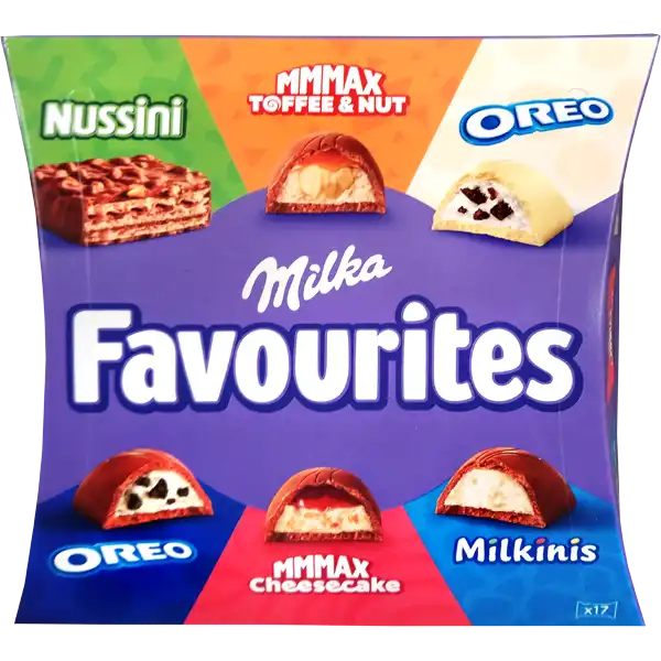 MILKA FAVORITOS 158G