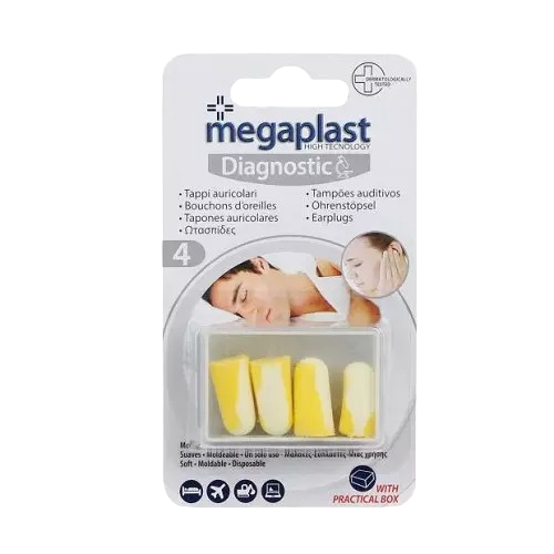 MEGAPLAST Bouchons d´Oreilles 4U. 