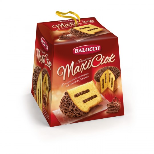 BALOCCO PANETTONE MAXICIOK 800GR