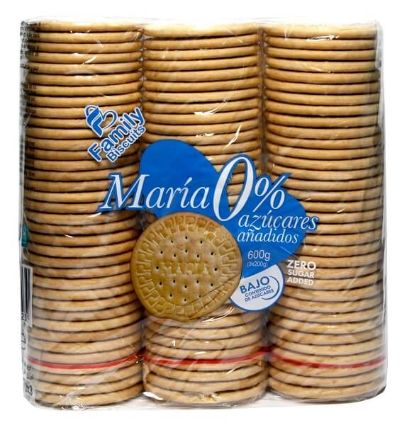 FAMILY BISCUITS BISCUIT MARIA 0% 600G