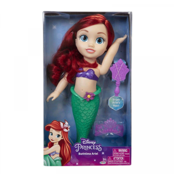 JAKKS PACIFIC MUÑECA ARIEL BATHTIME 38CM