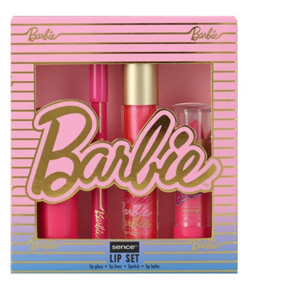 BARBIE SET LABIAL COLD WEATHER 4 PIEZAS