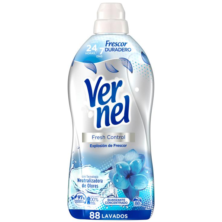VERNEL SUAVIZANTE CONCENTRADO FRESH CONTROL 88 DOSIS