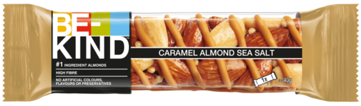 BE KIND BARRITA CARAMELO ALMENDRA Y SAL 40G