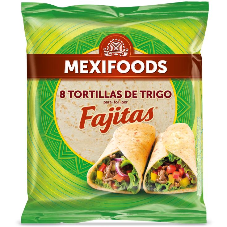MEXIFOODS FAJITA TORTILLAS 20CM 320GR