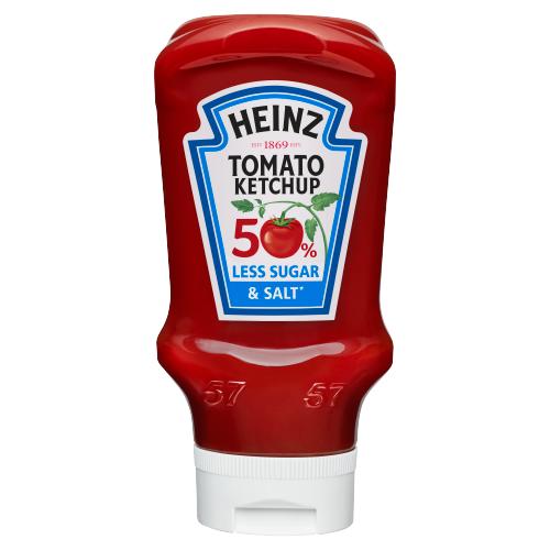 HEINZ KETCHUP 50% MENOS AZÚCAR 435G