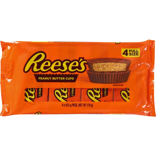REESE'S CUPS CREMA DE CACAHUETE 4 UNIDADES 170G