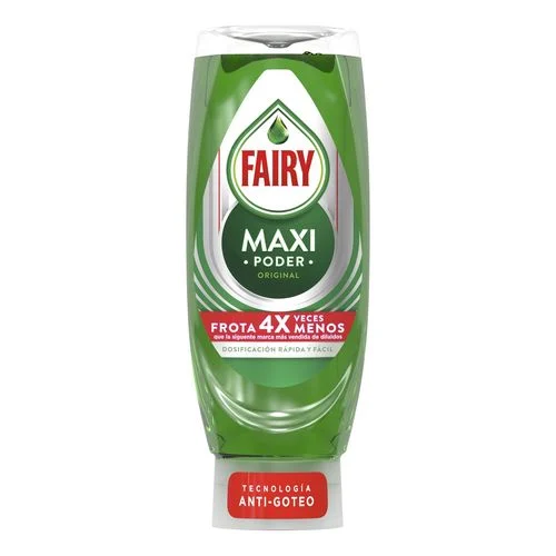FAIRY LÍQUIDO LAVAVAJILLAS MAXI PODER ORIGINAL 540ML