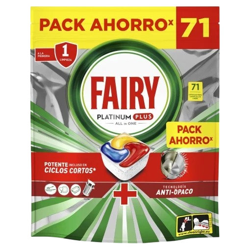 FAIRY MÁQUINA PLATINUM PLUS ORIGINAL 71 CAPS