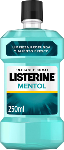 LISTERINE MENTOL 250ML