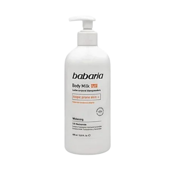 BABARIA LECHE CORPORAL HIDRATANTE 400ML