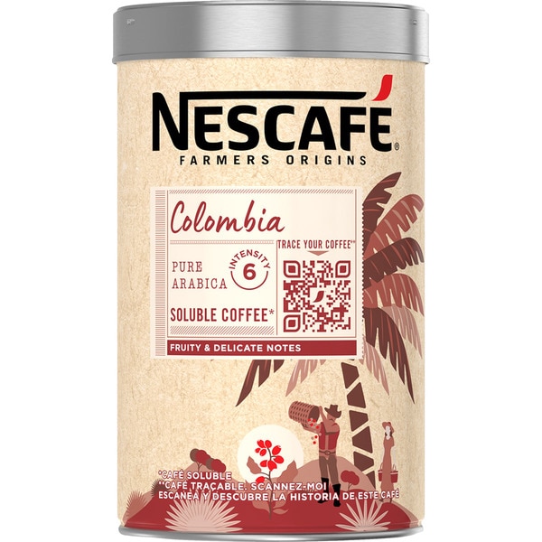 NESCAFÉ CAFÉ SOLUBLE COLOMBIA 90G