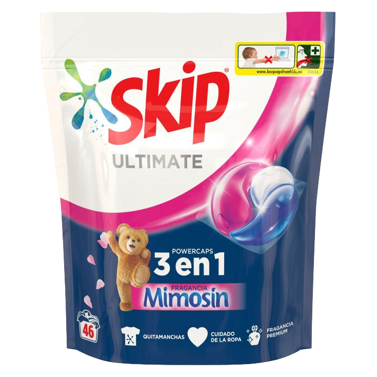 SKIP DETERGENTE CÁPSULAS ULTIMATE MIMOSÍN 46D