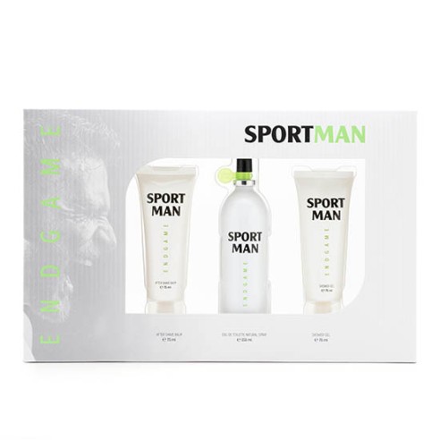 SPORTMAN SET ENDGAME EDT 150ML + GEL 75ML + AFTER SHAVE 75ML