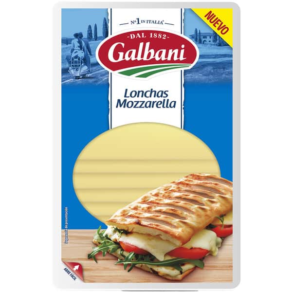 GALBANI MOZZARELLA EN LONCHAS 100G