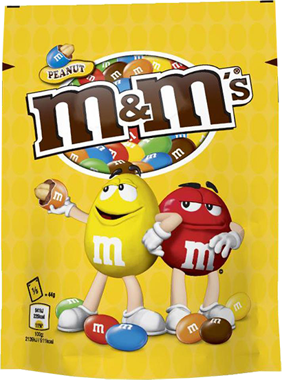 M&M'S CACAHUETES 200GR