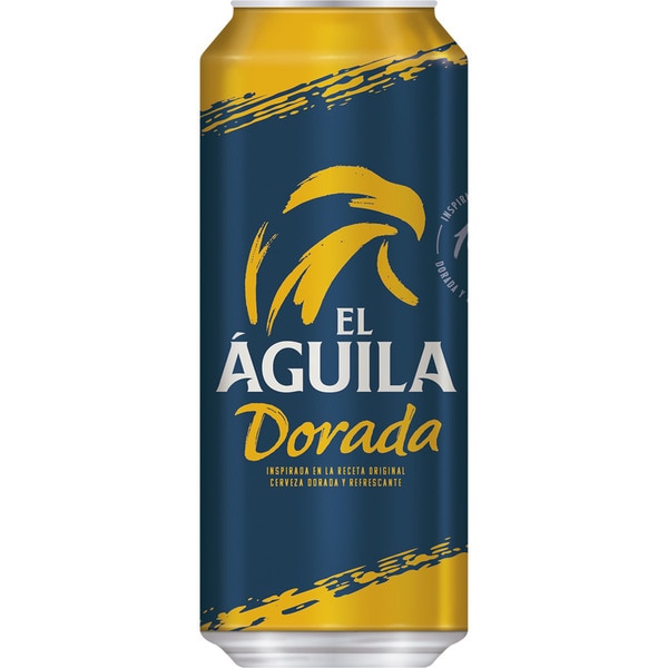 EL AGUILA DORADA CERVEZA RUBIA 50CL