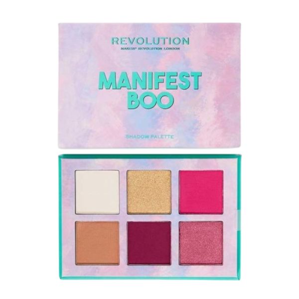 REVOLUTION SOMBRA PALETA MANIFEST BOO 6 TONOS