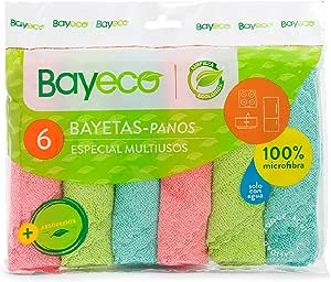 BAYECO BAYETAS MULTIUSOS PACK 6UD