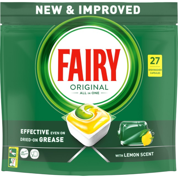 FAIRY MÁQUINA ALL IN 1 LIMÓN 27 CÁPSULAS