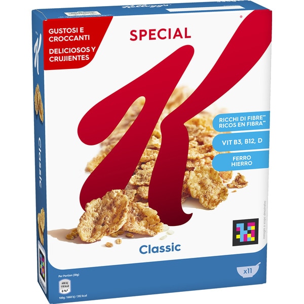 KELLOGG'S SPÉCIAL K CLASSIQUE 335G + 115G