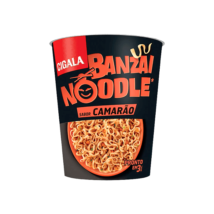 CIGALA BANZAI NOODLES CAMARAO 67G