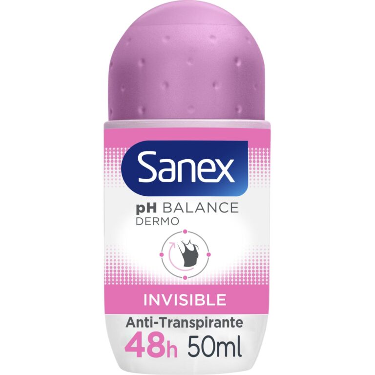 SANEX DEO ROLL-ON DERMO INVISIBLE PH BALANCE 50ML