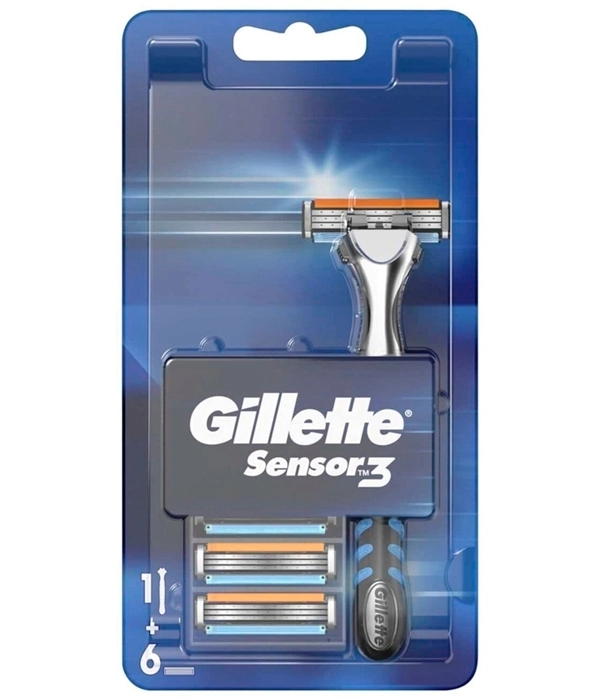 GILLETTE SENSOR 3 1MAQ + 6 REC