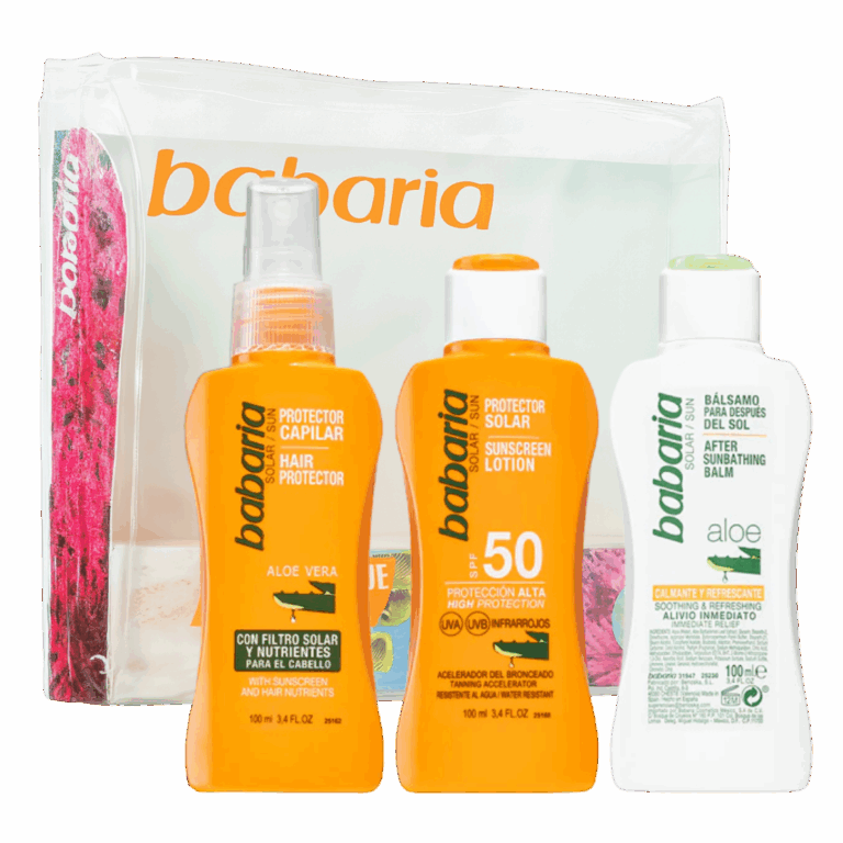 BABARIA KIT DE VOYAGE PROTECTION SOLAIRE 3U