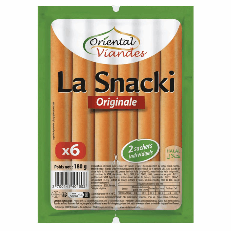 ORIENTAL VIANDES SNACKI HALAL ORIGINALE 80G