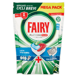 FAIRY MÁQUINA PLATINUM PLUS BLUE 46 CAPS