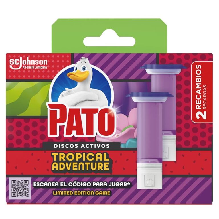 PATO WC DISCOS ACTIVOS TROPICAL APARATO+RECAMBIO