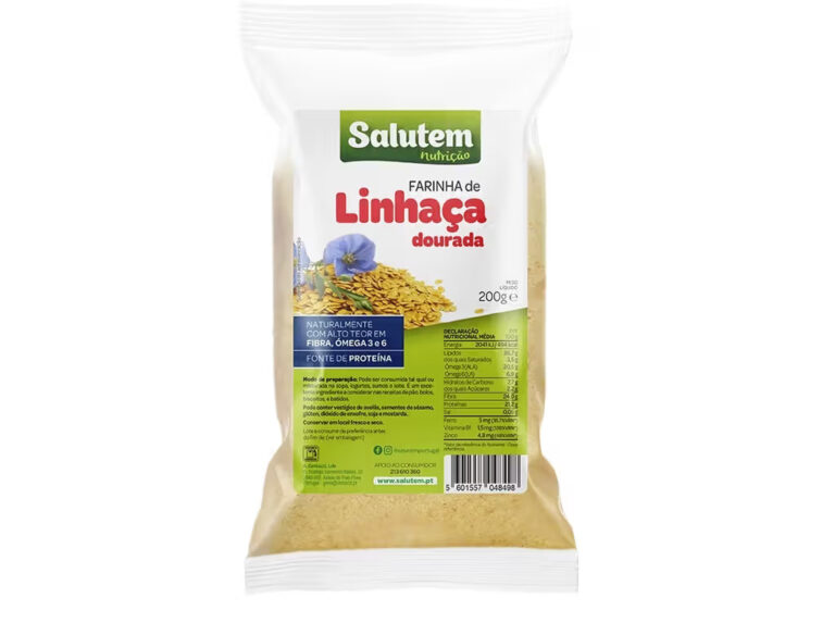 SALUTEM FARINHA DE LINHAÇA DOURADA 500G