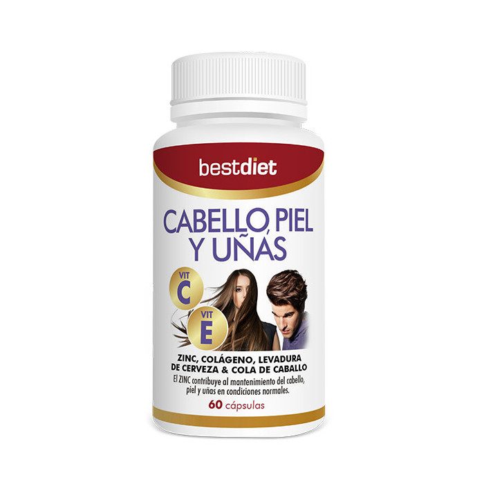 BEST DIET CHEVEUX ET ONGLES 60 CAPSULES 33,78G