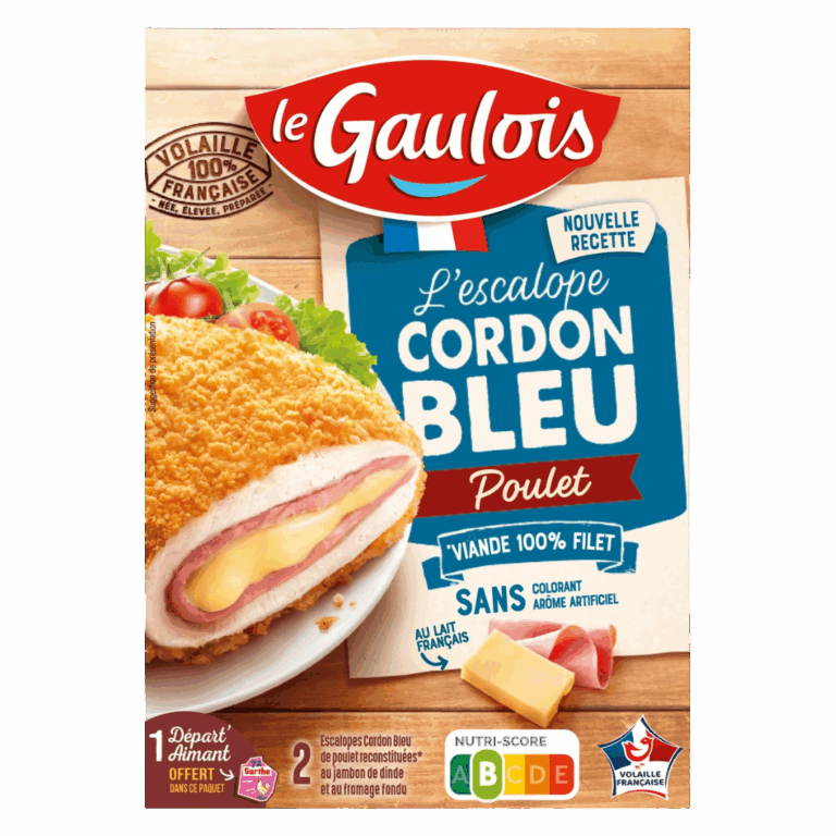 LE GAULOIS CORDON BLEU POULET 200G