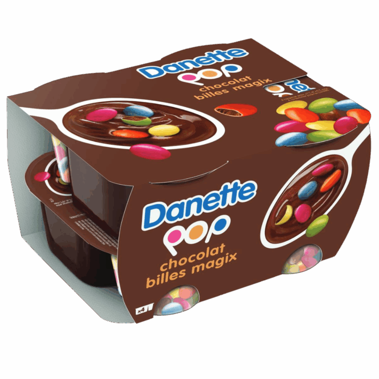 DANETTE POP CHOCO BILLES MAGIX 4X120G