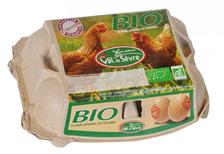 LES CH'TITES POULES 6 OEUFS BIO POULES ÉLEVÉES EN PLEIN AIR