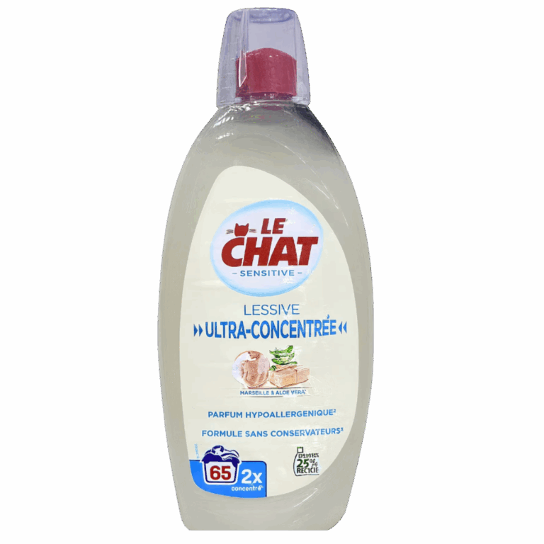 LE CHAT LESSIVE LIQUIDE SENSIBLE MARSEILLE 65D
