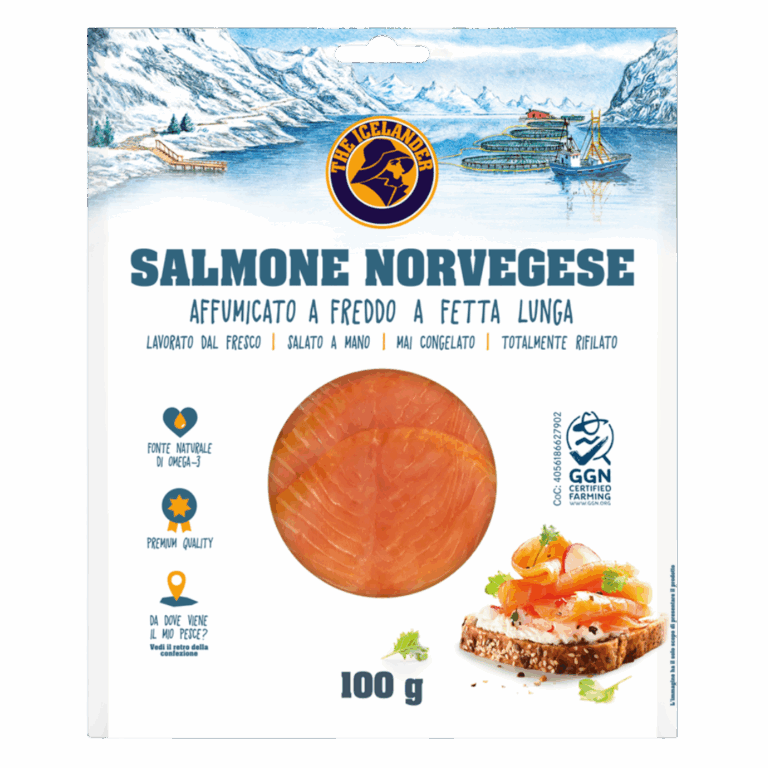 THE ICELANDER SAUMON FUMÉ 100G