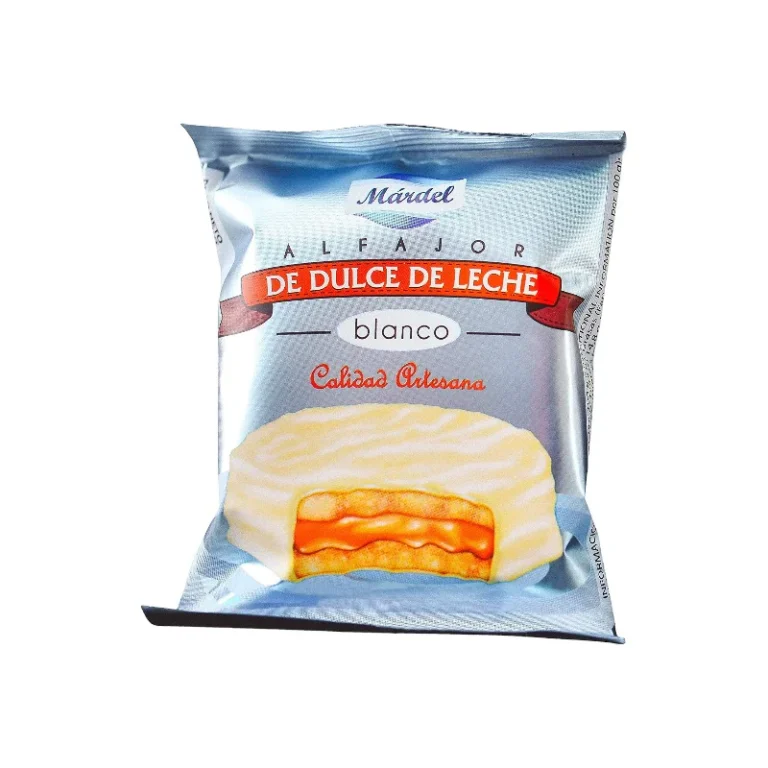 MARDEL ALFAJORES DE CHOCOLATE BRANCO 6UN 300G