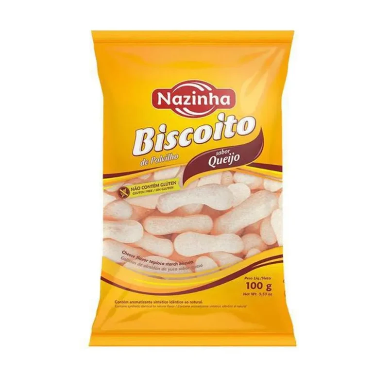 NAZINHA BOLACHAS DE QUEIJO E TAPIOCA 70G