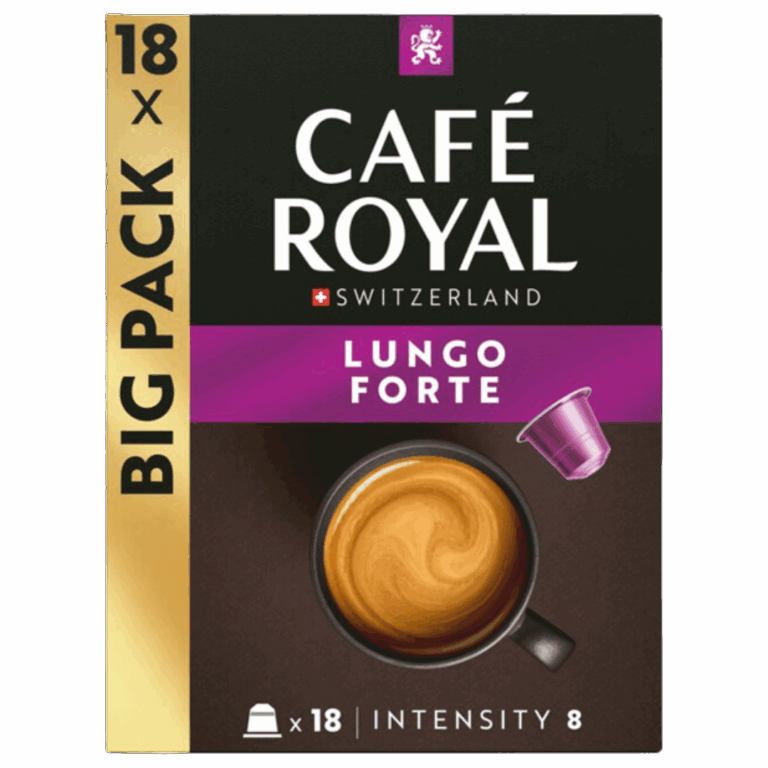 CAFE ROYAL LUNGO FORTE INTENSITÉ 8 X18 CAPSULES